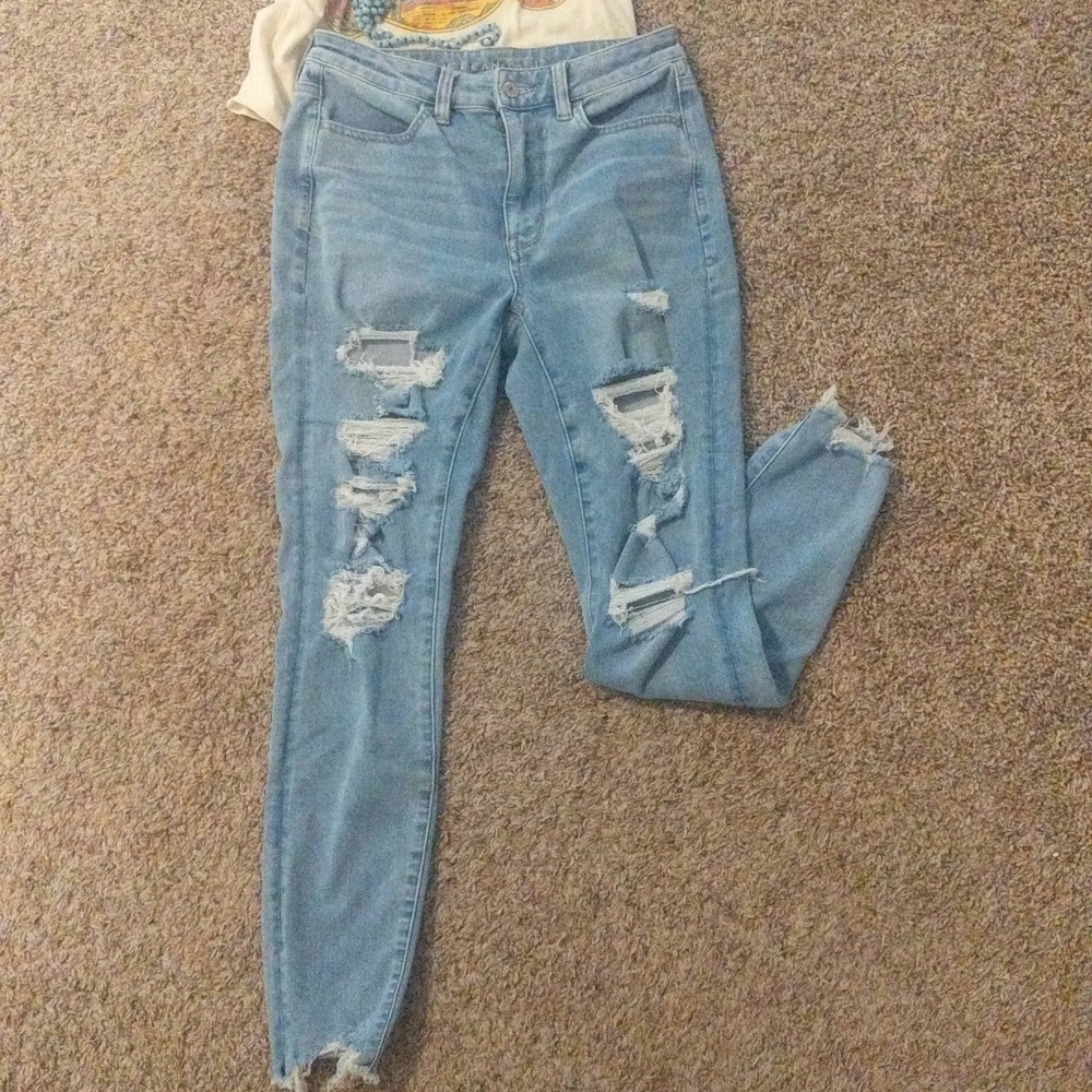 American Eagle AE Next Level 360 Stretch Jeans size 8